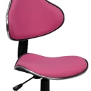 Flash Furniture BT-699-PINK-GG Swivel Task Chair w/ Low Back - Pink Polyester Upholstery thumbnail 7