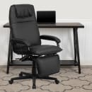 Flash Furniture BT-70172-BK-GG Reclining Swivel Office Chair w/ High Back - Black LeatherSoft Upholstery thumbnail 10