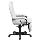 Flash Furniture BT-70172-WH-GG Reclining Swivel Office Chair w/ High Back - White LeatherSoft Upholstery thumbnail 3