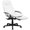 Flash Furniture BT-70172-WH-GG Reclining Swivel Office Chair w/ High Back - White LeatherSoft Upholstery thumbnail 7