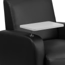 Flash Furniture BT-8217-BK-CS-GG Guest Chair w/ Tablet Arm -  Black LeatherSoft Upholstery thumbnail 7