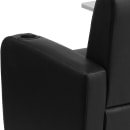 Flash Furniture BT-8217-BK-CS-GG Guest Chair w/ Tablet Arm -  Black LeatherSoft Upholstery thumbnail 8