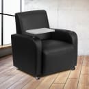 Flash Furniture BT-8217-BK-CS-GG Guest Chair w/ Tablet Arm -  Black LeatherSoft Upholstery thumbnail 9