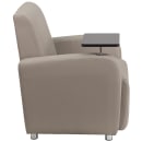 Flash Furniture BT-8217-GV-GG Guest Chair w/ Tablet Arm -  Gray LeatherSoft Upholstery thumbnail 3