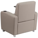 Flash Furniture BT-8217-GV-CS-GG Guest Chair w/ Tablet Arm -  Gray LeatherSoft Upholstery thumbnail 4
