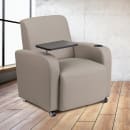 Flash Furniture BT-8217-GV-CS-GG Guest Chair w/ Tablet Arm -  Gray LeatherSoft Upholstery thumbnail 9