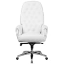Flash Furniture BT-90269H-WH-GG Swivel Office Chair w/ High Back - White LeatherSoft Upholstery thumbnail 5