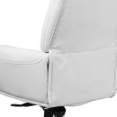 Flash Furniture BT-90269H-WH-GG Swivel Office Chair w/ High Back - White LeatherSoft Upholstery thumbnail 8