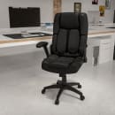 Flash Furniture BT-90275H-GG Swivel Office Chair w/ High Back - Black LeatherSoft Upholstery thumbnail 9
