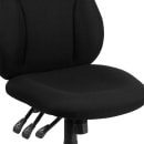 Flash Furniture BT-90297H-GG Swivel Office Chair w/ High Back - Black Polyester Upholstery thumbnail 7