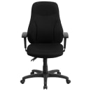 Flash Furniture BT-90297H-A-GG Swivel Office Chair w/ High Back - Black Polyester Upholstery thumbnail 5