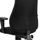 Flash Furniture BT-90297H-A-GG Swivel Office Chair w/ High Back - Black Polyester Upholstery thumbnail 8