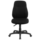 Flash Furniture BT-90297M-GG Swivel Office Chair w/ Mid Back - Black Polyester Upholstery thumbnail 5