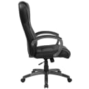Flash Furniture BT-9069-BK-GG Swivel Office Chair w/ High Back - Black LeatherSoft Upholstery thumbnail 3