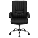 Flash Furniture BT-9076-BK-GG Swivel Office Chair w/ Mid Back - Black LeatherSoft Upholstery thumbnail 5