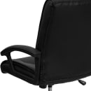 Flash Furniture BT-9076-BK-GG Swivel Office Chair w/ Mid Back - Black LeatherSoft Upholstery thumbnail 8