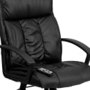 Flash Furniture BT-9578P-GG Swivel Office Chair w/ High Back - Black LeatherSoft Upholstery thumbnail 7