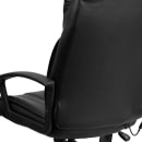 Flash Furniture BT-9578P-GG Swivel Office Chair w/ High Back - Black LeatherSoft Upholstery thumbnail 8