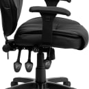 Flash Furniture BT-9835H-GG Swivel Office Chair w/ High Back - Black LeatherSoft Upholstery thumbnail 8