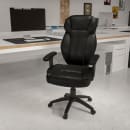 Flash Furniture BT-9835H-GG Swivel Office Chair w/ High Back - Black LeatherSoft Upholstery thumbnail 9