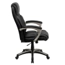 Flash Furniture BT-9875H-GG Swivel Office Chair w/ High Back - Black LeatherSoft Upholstery thumbnail 3