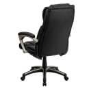 Flash Furniture BT-9875H-GG Swivel Office Chair w/ High Back - Black LeatherSoft Upholstery thumbnail 4