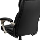Flash Furniture BT-9875H-GG Swivel Office Chair w/ High Back - Black LeatherSoft Upholstery thumbnail 8