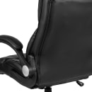 Flash Furniture BT-9896H-GG Swivel Office Chair w/ High Back - Black LeatherSoft Upholstery thumbnail 8