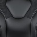 Flash Furniture CH-00095-BK-GG Swivel Gaming Chair w/ Black LeatherSoft Back & Seat - Black Base w/ Casters thumbnail 12