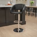 Flash Furniture CH-122070-BK-GG Swivel Bar Stool w/ Rounded Back & Black Vinyl Seat, Chrome thumbnail 9