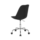 Flash Furniture CH-152783-BK-GG Swivel Tapered Back Task Chair - 24"W x 24"D x 36 1/2"H, Black Fabric thumbnail 6