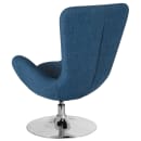 Flash Furniture CH-162430-BL-FAB-GG Swivel Reception Arm Chair - Blue Fabric Upholstery thumbnail 5