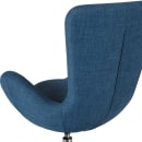 Flash Furniture CH-162430-BL-FAB-GG Swivel Reception Arm Chair - Blue Fabric Upholstery thumbnail 8
