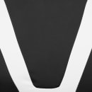 Flash Furniture CH-187230-BK-GG Swivel Racing Gaming Chair w/ Footrest - Black & White LeatherSoft, Black Base w/ Casters thumbnail 11