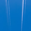 Flash Furniture CH-31320-24GB-BL-GG Counter Height Bar Stool w/ Curved Back & Metal Seat, Blue thumbnail 10