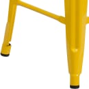 Flash Furniture CH-31320-24-YL-GG Counter Height Backless Bar Stool w/ Metal Seat, Yellow thumbnail 7