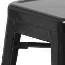 Flash Furniture CH-31320-30-BK-GG Backless Bar Stool w/ Metal Seat, Black thumbnail 6