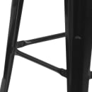 Flash Furniture CH-31320-30-BK-WD-GG Backless Bar Stool w/ Wood Seat, Black thumbnail 7