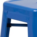Flash Furniture CH-31320-30-BL-GG Backless Bar Stool w/ Metal Seat, Blue thumbnail 6