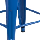 Flash Furniture CH-31320-30-BL-WD-GG Backless Bar Stool w/ Wood Seat, Blue thumbnail 5