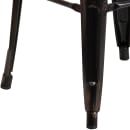 Flash Furniture CH-31320-30-BQ-GG Backless Bar Stool w/ Metal Seat, Black Antique Gold thumbnail 7