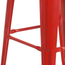 Flash Furniture CH-31320-30-RED-WD-GG Backless Bar Stool w/ Wood Seat, Red thumbnail 7