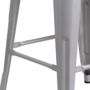 Flash Furniture CH-31320-30-SIL-WD-GG Backless Bar Stool w/ Wood Seat, Silver thumbnail 7