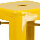 Flash Furniture CH-31320-30-YL-GG Backless Bar Stool w/ Metal Seat, Yellow thumbnail 4