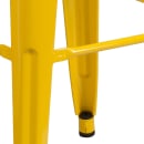 Flash Furniture CH-31320-30-YL-GG Backless Bar Stool w/ Metal Seat, Yellow thumbnail 5
