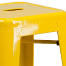 Flash Furniture CH-31320-30-YL-GG Backless Bar Stool w/ Metal Seat, Yellow thumbnail 8