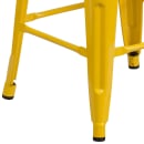 Flash Furniture CH-31320-30-YL-WD-GG Backless Bar Stool w/ Wood Seat, Yellow thumbnail 5