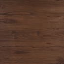 Flash Furniture CH-31330-29M1-BK-GG 23 1/2" Square Dining Height Table w/ Walnut Elm Wood Top - Steel Frame, Black thumbnail 4