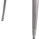 Flash Furniture CH-51050-29-SIL-GG 35 1/2" Square Dining Height Table - Metal, Silver thumbnail 5