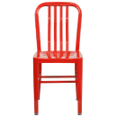 Flash Furniture CH-61200-18-RED-GG Chair w/ Vertical Slat Back - Steel, Red thumbnail 5